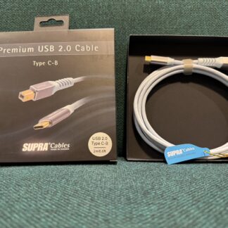 SUPRA Premium USB 2.0 Type-C to B Cable 高階數位傳輸線(2米長)