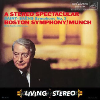 Camille Saint Saëns : 「Organ」Symphony No. 3 In C Minor, Op. 78 / Berj Zamkochian(o)Charles Munch(Conductor)Boston Symphony Orchestra , 聖桑 : 第 3 號交響曲「管風琴」/ 孟許指揮波士頓交響樂團 (45轉180g 2LP)