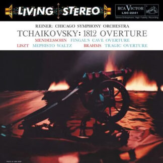 Tchaikovsky: 1812 Overture / Fritz Reiner(conductor)Chicago Symphony Orchestra , 柴可夫斯基：1812序曲、孟德爾頌：芬加爾洞窟序曲、李斯特：魔鬼圓舞曲、布拉姆斯：悲劇序曲 / 萊納指揮芝加哥交響樂團 (45轉 180g 2LP)