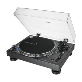 日本鐵三角AUDIO-TECHNICA AT-LP140XP 黑膠唱盤(黑色)全新公司貨