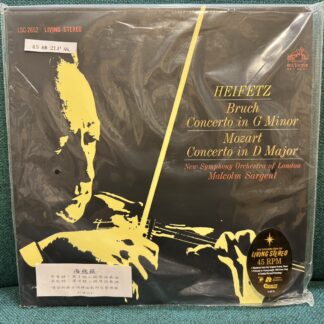 APC2652-45(AP發燒版)海飛茲Heifetz-布魯赫&莫札特小提琴協奏曲(45轉2LP)