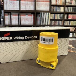 COOPER 4887-BOX 工業級電源母座(黃色)