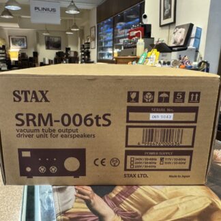 全新未拆台灣公司貨 STAX SRM-006tS 真空管靜電耳機驅動器/耳擴
