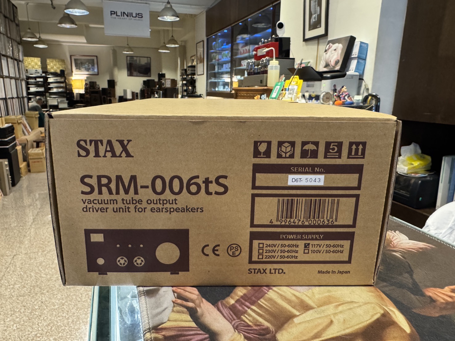 全新未拆台灣公司貨 STAX SRM-006tS 真空管靜電耳機驅動器/耳擴