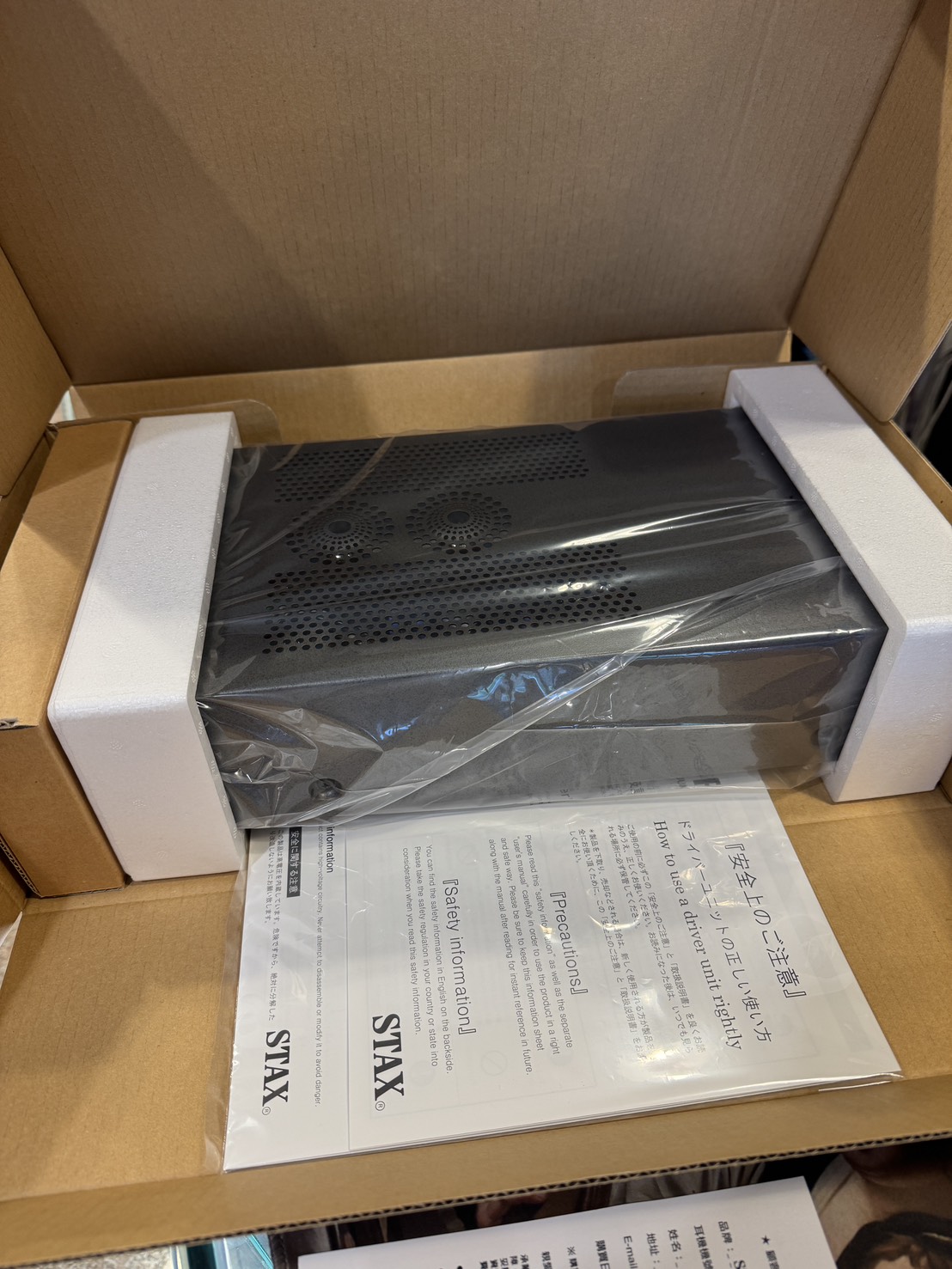 全新未拆台灣公司貨 STAX SRM-006tS 真空管靜電耳機驅動器/耳擴:圖片 3