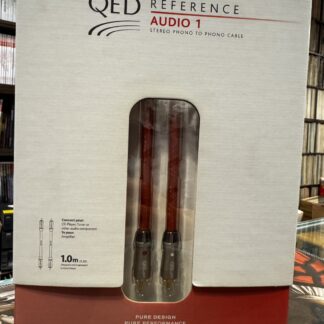 英國 QED Reference Audio 1 RCA 立體聲訊號線 (1M)(2條一對)