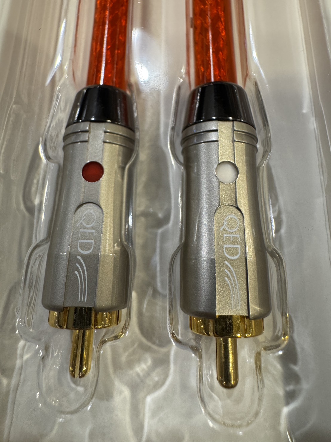 英國 QED Reference Audio 1 RCA 立體聲訊號線 (1M)(2條一對):圖片 2