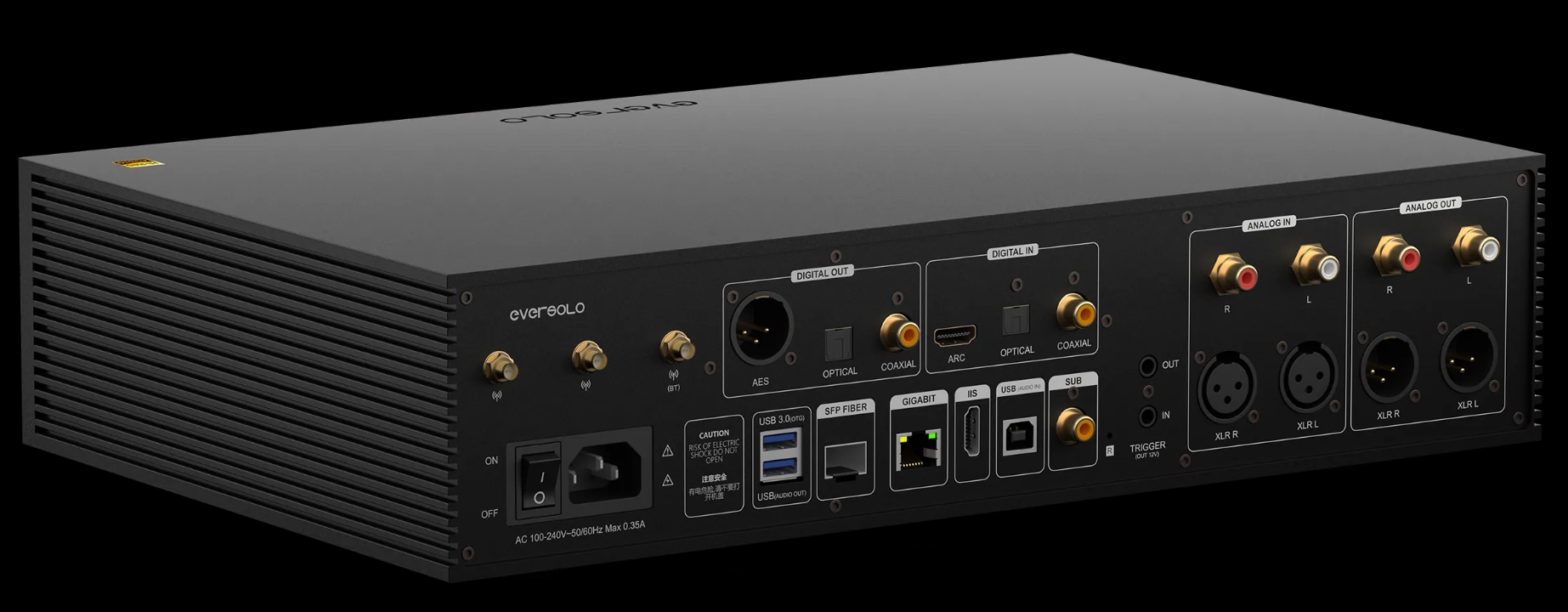 Eversolo DMP-A8 Gen 2 旗艦級 Hi-Fi 串流播放器/DAC/類比前級:圖片 3
